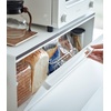 image:imageYAMAZAKI Home Tower Wide Bread Box Keeper Holder Container Metal Bread Holder Saver Large Counter Storage  SteelWhite