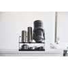 image:imageYAMAZAKI Home TwoTier Bottle Drying Rack with Drainage Tray Stand White  Twotier bottle drying rack with an elevated drainage tray to prevent spillage Designed for convenient home organizationBlack