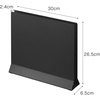 image:imageYamazaki 1999 Placemat Stand White Approx W118 x D26 x H104 inches 30 x 65 x 265 cm Tower Placemat Storage Tray Storage Round CompatibleBlack