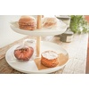 image:imageYamazaki Home 3Tier Food Serving Stand  Appetizer amp Dessert Tray Party Organizer Steel  Wood White  3tier food serving stand amp party organizer Durable steel and wood construction Display appetizers and hors doeuvres79