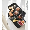image:imageYamazaki Home 3Tier Serving Stand  Appetizer Tray Organizer for Party or Kitchen Steel One Size WhiteBlack