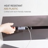 image:imageYamazaki Home Cable Management Box  Cord Organizer Box with Lid Minimalist Cable Storage for Office ABS Plastic  Sleek cable storage container for office spaces Removable lid prevents dust buildup Helps keep everyday tech organizedBrown