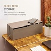 image:imageYamazaki Home Cable Management Box  Cord Organizer Box with Lid Minimalist Cable Storage for Office ABS Plastic  Sleek cable storage container for office spaces Removable lid prevents dust buildup Helps keep everyday tech organizedTaupe