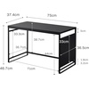 image:imageYamazaki Home Kitchen Appliance Rack Microwave Stand With Steel Side Panel Adjustable Shelves Hooks amp Storage For Countertops Small Kitchen Organizer Modern Minimal Design  Steel  Microwave stand with steel side panel Small kitchen spacesaver with modern minimal design Adds practical everyday storageBlack
