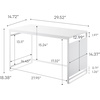 image:imageYamazaki Home Kitchen Appliance Rack Microwave Stand With Steel Side Panel Adjustable Shelves Hooks amp Storage For Countertops Small Kitchen Organizer Modern Minimal Design  Steel  Microwave stand with steel side panel Small kitchen spacesaver with modern minimal design Adds practical everyday storageWhite