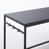 image:imageYamazaki Home Kitchen Appliance Rack Microwave Stand With Steel Side Panel Adjustable Shelves Hooks amp Storage For Countertops Small Kitchen Organizer Modern Minimal Design  Steel  Microwave stand with steel side panel Small kitchen spacesaver with modern minimal design Adds practical everyday storageBlack
