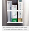 image:imageYamazaki Home Magnet Wrap or Aluminim Foil Holder  Kitchen Storage Magnetic Organizer  Steel  Sleek steel magnetic wrap organizer A smart fit for modern homes Designed for convenient home organization Saves space