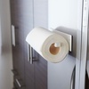 image:imageYamazaki Home Plate Magnet Paper Towel Holder  Kitchen Storage Magnetic Organizer  SteelWhite