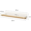 image:imageYamazaki Home Tosca Magnetic Paper Towel Or Dish Towel Holder  Kitchen Storage  Paper Towel  Steel  Wood  Spacesaving magnetic paper towel or dish towel holder for kitchen storage Durable steel and wood construction Saves spaceWhite