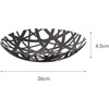 image:imageYamazaki Home Tower Fruit Bowl  SteelBlack