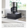 image:imageYamazaki Home Tower Kitchen Appliance Rack With Drawers  SpaceSaving UnderAppliance Storage Organizer For Sugar Tea Packs Mixers Coffee Makers Electric Pots  Steel  Spacesaving organizer for sugar tea packs mixers coffee makers and electric pots Helps keep everyday spaces organizedBlack