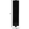 image:imageYamazaki Home Tower Magnetic Paper Towel Holder Metal Kitchen Roll Dispenser Vertical Or Horizontal Mounted Kitchen Towel Rack  SteelBlack