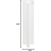 image:imageYamazaki Home Tower Magnetic Paper Towel Holder Metal Kitchen Roll Dispenser Vertical Or Horizontal Mounted Kitchen Towel Rack  SteelWhite