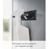 image:imageYamazaki Home Tower Wide Magnetic Kitchen Dish Towel Hanger Rack Holder for Refrigerator Or Wall  SteelBlack