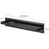 image:imageYamazaki Home Tower Wide Magnetic Kitchen Dish Towel Hanger Rack Holder for Refrigerator Or Wall  SteelBlack
