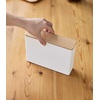 image:imageYamazaki Home Wood Accent Coffee Pourover Filter Case with Lid  Storage Holder Stainless Steel Container Dispenser Steel  Wood White  Sleek steel container with a warm wood accent lid safely stores size 04 coffee filters Built for everyday useSize 4