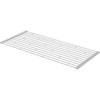 image:imageYAMAZAKI Home Plate Folding Sink Drainer Rack  Steel  Convenient folding sink drainer rack design Durable steel construction ensures stability over your basin Easy to cleanWhite