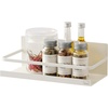 image:imageYAMAZAKI Home Plate Magnetic Spice Storage Rack Organizer for Fridge  SteelWhite