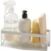 image:imageYAMAZAKI Home SelfDraining Sponge and Soap Bottle Sink Organizer White  Kitchen sink organizer metal holder keeps countertops tidy A smart fit for modern homes Adds practical everyday storageWhite