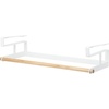 image:imageYAMAZAKI Home Tosca UnderShelf Hanger Holder  Laundry Hanging Storage Rack Organizer  Steel  WoodOne Size