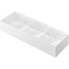 image:imageYAMAZAKI Home Tower Cutlery Drawer Organizer  Kitchen Silverware Utensil Storage Tray  Expandable I  Abs PlasticWhite