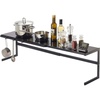 image:imageYAMAZAKI Home Tower Expandable Support Rack  Kitchen Storage Shelf Organizer  Large  SteelBlack