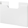 image:imageYAMAZAKI Home Tower Magnetic Placemat Organizer Rack Pocket Wall File For Fridge  Steel  Slim magnetic placemat organizer rack and pocket wall file for fridge Built for everyday use Keeps essentials organizedWhite