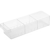 image:imageYAMAZAKI Home Tower Refrigerator Food Case Storage Kitchen Organizer with Adjustable Dividers  Transparent Pantry Holder Stackable Fridge Drawer  AllPurpose  Abs Plastic AllPurpose