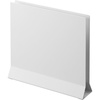image:imageYamazaki 1999 Placemat Stand White Approx W118 x D26 x H104 inches 30 x 65 x 265 cm Tower Placemat Storage Tray Storage Round CompatibleWhite