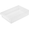 image:imageYamazaki Home Fridge Produce Organizer Bin with Adjustable Divider White  Wide refrigerator organizer bin serves as a produce washer and storage solution Easy to clean Keeps essentials organizedOne Size
