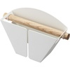image:imageYamazaki Home Magnetic Coffee Filter Case Size 04 Steel and Wood White  Magnetic coffee filter storage organizer holder container and dispenser Holds size 04 filters Modern Spacesaving designOne Size