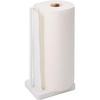 image:imageYamazaki Home Tosca OneHanded Tear Paper Towel Holder  Kitchen Storage Rack  Steel  WoodWhite