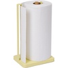 image:imageYamazaki Home Tosca OneHanded Tear Paper Towel Holder  Kitchen Storage Rack  Steel  WoodYellow