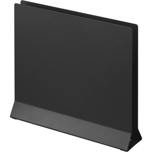 image:imageYamazaki 1999 Placemat Stand White Approx W118 x D26 x H104 inches 30 x 65 x 265 cm Tower Placemat Storage Tray Storage Round CompatibleBlack
