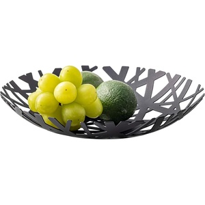 image:imageYamazaki Home Tower Fruit Bowl  SteelBlack