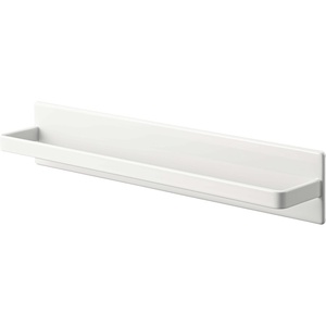 image:imageYamazaki Home Tower Wide Magnetic Kitchen Dish Towel Hanger Rack Holder for Refrigerator Or Wall  SteelWhite
