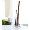 image:imageYAMAZAKI Home Cutting Board Stand Kitchen Storage Holder Metal Rack White  Efficient kitchen storage rack and holder organizer Perfect for clutterfree countertops Keeps busy spaces neat and tidyWhite