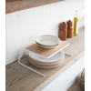 image:imageYAMAZAKI Home Dish Riser  Kitchen Cabinet Shelf and Organizer  No Assembly ReqSmall