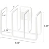 image:imageYAMAZAKI Home Plate 3 Sponge Holder  Steel Rack Organizer for Kitchen Sink  Steel