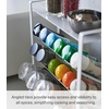image:imageYAMAZAKI Home Tower 4Tier Slim Spice Rack Organizer  Large Capacity Angled Shelves Flat Top Tier  Ideal For Countertops And Stove Sides  Steel