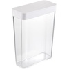 image:imageYAMAZAKI Home Tower Airtight Dry Food Storage Container With Sliding Lid  Kitchen amp Pantry Organization  Cereal Grains Pasta And Flour  Abs Plastic  95 Cups 23 Liters