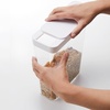 image:imageYAMAZAKI Home Tower Airtight Dry Food Storage Container With Sliding Lid  Kitchen amp Pantry Organization  Cereal Grains Pasta And Flour  Abs Plastic  95 Cups 23 Liters