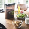 image:imageYAMAZAKI Home Tower Airtight Dry Food Storage Container With Sliding Lid  Kitchen amp Pantry Organization  Cereal Grains Pasta And Flour  Abs Plastic  95 Cups 23 Liters