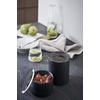 image:imageYAMAZAKI Home Tower Ceramic Food Storage ContrainersCanisters With Airtight Lid  Small  1 Cup 240 MillilitersBlack