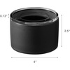 image:imageYAMAZAKI Home Tower Ceramic Food Storage ContrainersCanisters With Airtight Lid  Small  1 Cup 240 MillilitersNegro
