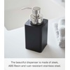 image:imageYAMAZAKI Home Tower Foam Soap Dispenser  Abs Plastic  122 Fluid Oz 360 MillilitersBlack