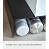 image:imageYAMAZAKI Home Tower Steel Under Cabinet Bottom Shelf Storage Organizer Set of 2 Dish Riser for Under Sink Or Kitchen Pantry Or Counter  Steel Black