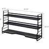 image:imageYAMAZAKI Home Tower Sturdy Standing CountertopStovetop Kitchen ShelfKitchen RackSpice Shelves  SteelBlack