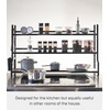 image:imageYAMAZAKI Home Tower Sturdy Standing CountertopStovetop Kitchen ShelfKitchen RackSpice Shelves  SteelBlack