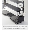 image:imageYAMAZAKI Home Tower Sturdy Standing CountertopStovetop Kitchen ShelfKitchen RackSpice Shelves  SteelBlack